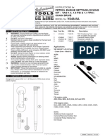 VS4845A Petrol Engine Locking Kit 1.4 Tfsi Chain Drive