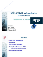 XML, COBOL and Application