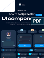 How To Design Better UI Components