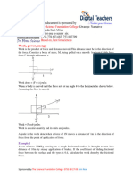 Work Power Energy Mechanics