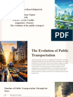 The Evolution of Public Transportation