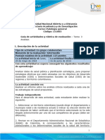 Guía de Actividades y Rúbrica de Evaluación - Unidad 2 - Tarea 3 - Analizar