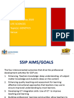 SSIP PPT Life Sciences Module 1 Genetics and Heredity