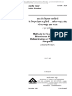 Methods For Testing Tar and Bituminous Materials - Determination of