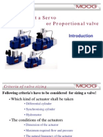 Sizing of Servo Valve