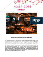 Masala Zone Soho Press Release Web