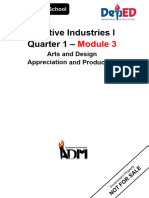 Creative Industries 1 Module 3