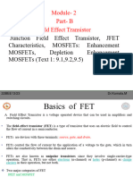 Module-2 Fet & Mosfet - PPT