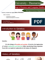 Introduction To Genetics