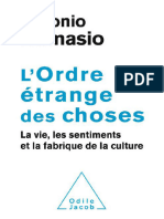 L' Ordre Etrange Des Choses La - Antonio Damasio