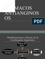 Farmacologia de Los Antianginosos