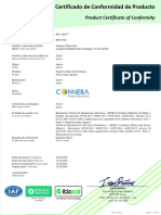 Certificado Paneles