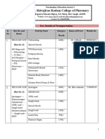 Transportation Fee Structure