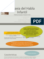 Apraxia Del Habla Infantil