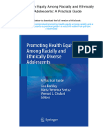 Promoting Health Equity Among Racially and Ethnically Diverse Adolescents: A Practical Guide. ISBN 3319972049, 978-3319972046