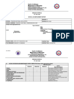 BE-Form 7 - School Accomplishment Report