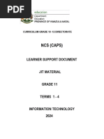 Jit Grade 11 Learner Pack For 2024 It