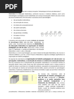 Metodologias de Ensino Da Matemática