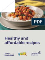 Healthy and Affordable Recipes Booklet