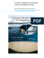 Climate Health Risks in Megacities: Sustainable Management and Strategic Planning., 978-1498767743