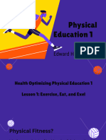 Physical Education Exercises - by Slidesgo