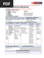 SS CYT Indagamos Sobre Los Animales Vertebrados e Invertebrados 3ERO B