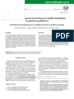 Evaluación y Manejo de Las Fracturas de Cóndilo Mandibular en Pacientes Pediátricos