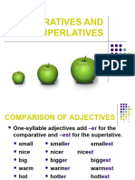 Comparatives and Superlatives + Exercises