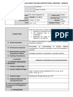 LE-Saturated and Unsaturated Solution