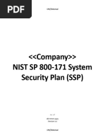 ACME Anvil NIST SP 800 171 System Security Plan Wo DTM Master Template 20240312