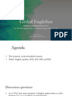 Global Englishes: A1. The Historical, Social, and Political Context (GE, Pp. 1-10)