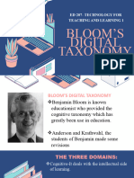 Blooms Digital Taxonomy