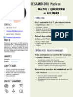 Analyste / Qualiticienne en Alternance: Contact