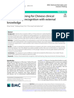 Multi-Task Learning For Chinese Clinical Named Entity Recognition With External Knowledge