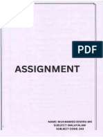 Assignment