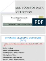 Data Collection Methods