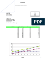 Planilla de Excel para Calculo de Costo Variable y Costo Fijo