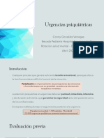 Urgencias Psiquiátricas