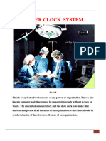 Master Clock System