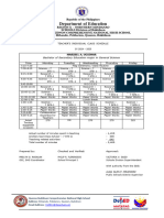 Updated Class Sched