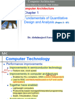 Lecture1 ch1 Fundamentals of Quantitative Design and Analysis