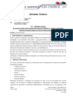 Informe de Justificacion