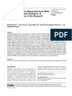 Bartlett Et Al 2023 Using Walking Go Along Interviews With People in Vulnerable Situations A Synthesized Review of The