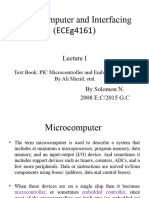 Lect1 - Intro Microcomputer