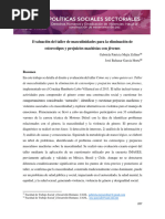 Evaluación Del Taller de Masculinidades para La Elimicación de Estereotipos y Prejuicios Machistas Con Jóvenes