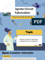 Bipolar Transistor Fabrication New