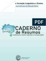 2022 Resumo Simpósio Com Marcos (IV SIMVALE) Caderno de Resumos