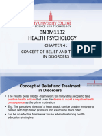 BNBM1132 - Health Psychology - Chapter 4