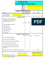 Fiche de Vie Station de Charge Avec Balance V3