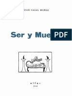 Ser y Muerte - Julio Casal Muñoz